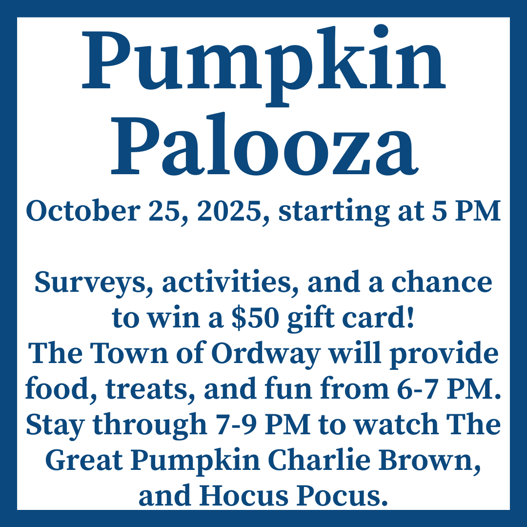 Pumpkin Palooza Information