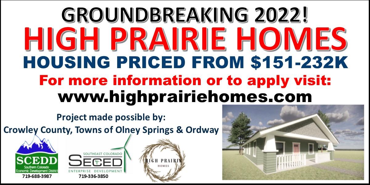 High Prairie Homes Flyer